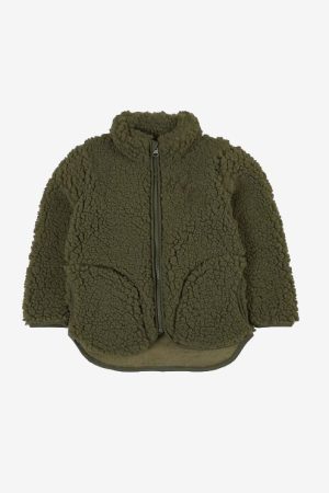 Dayton Teddy Fleece Jacket Burnt